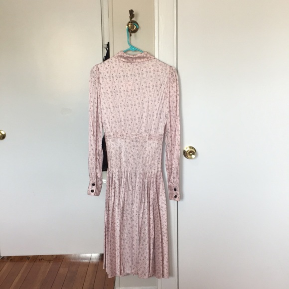 Rachel Antonoff Fanny Pleated Shirt Dress - Picture 9 of 12